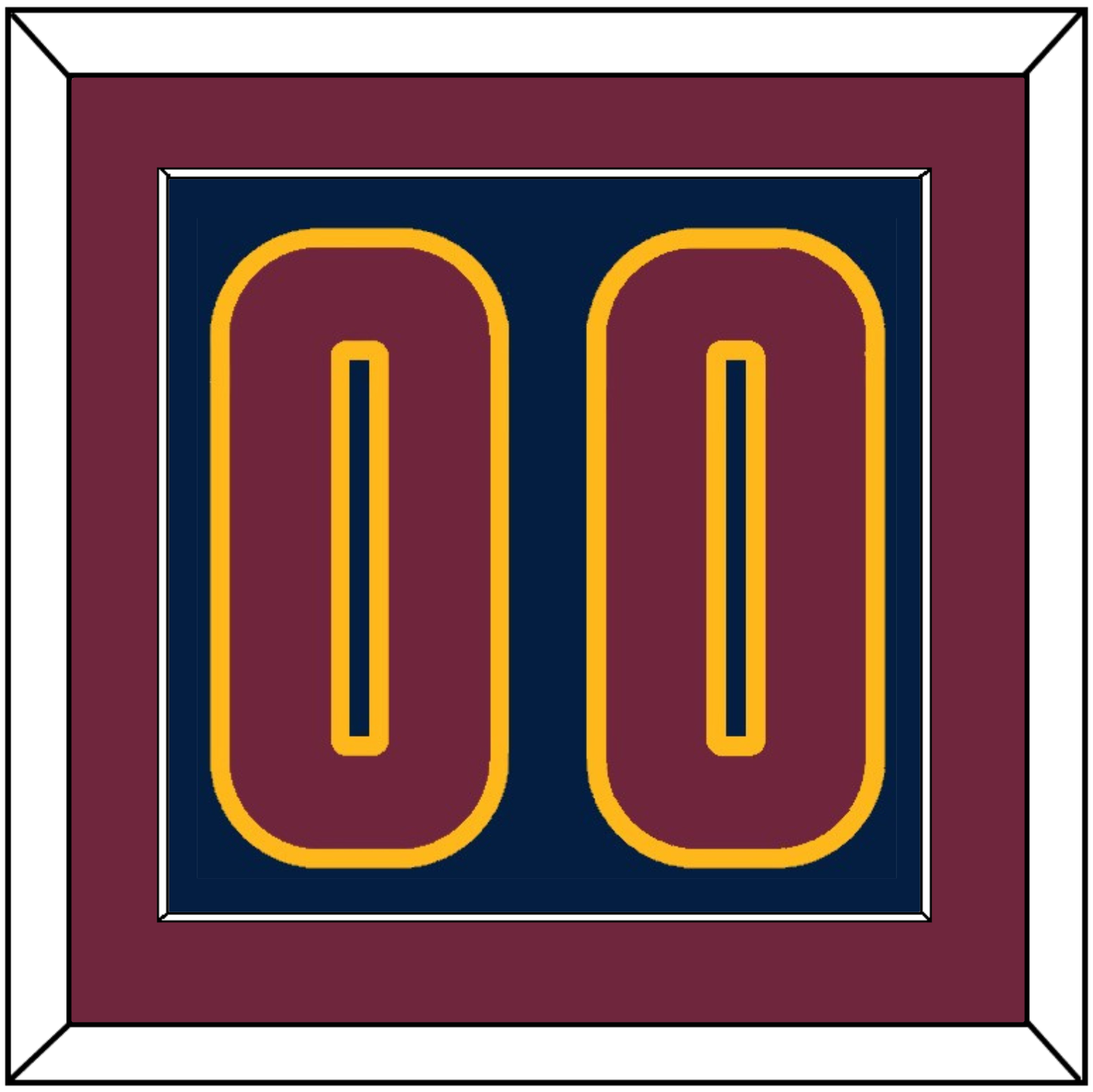 Cleveland Number - Alternate Blue (2014-2017) - Essential Tier 3