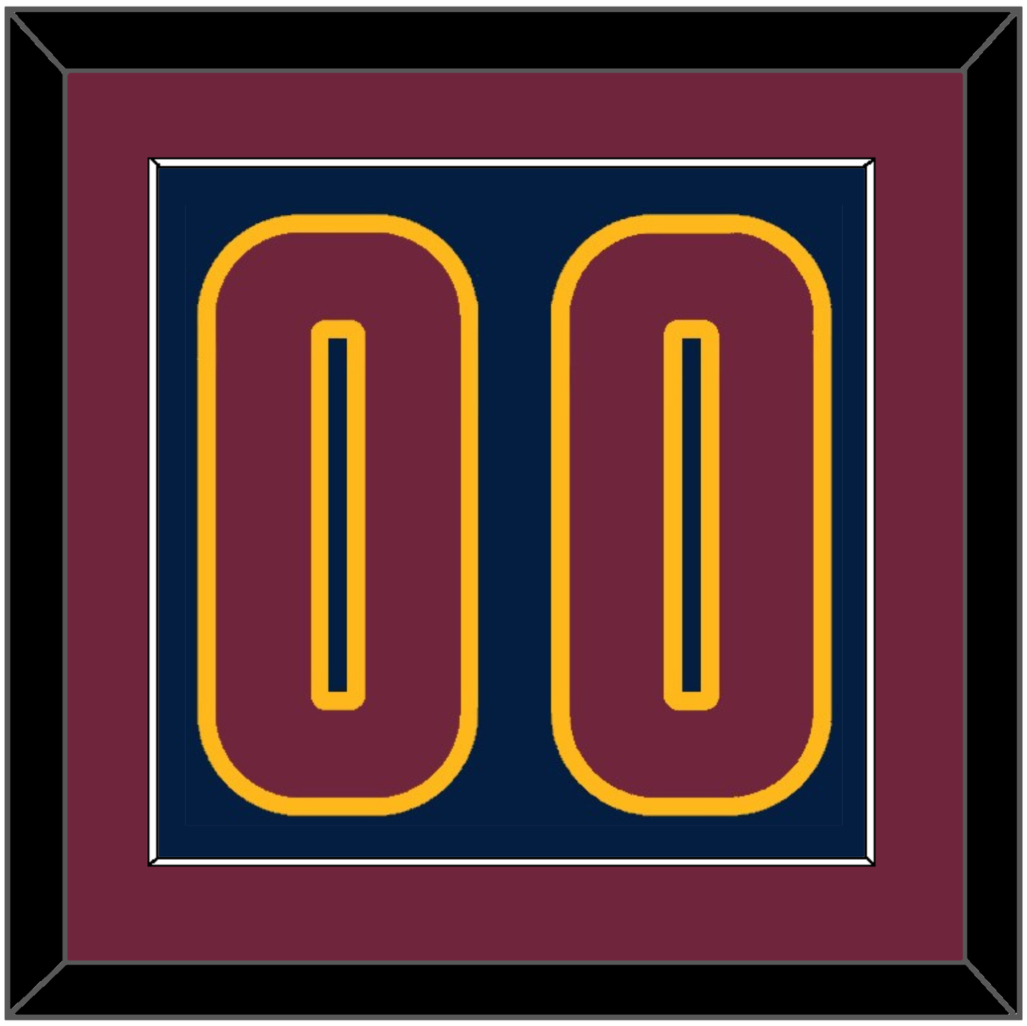 Cleveland Number - Alternate Blue (2014-2017) - Essential Tier 3