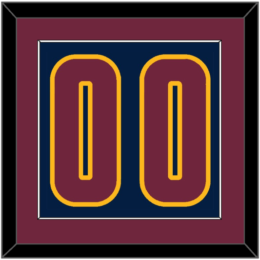 Cleveland Number - Alternate Blue (2014-2017) - Essential Tier 3