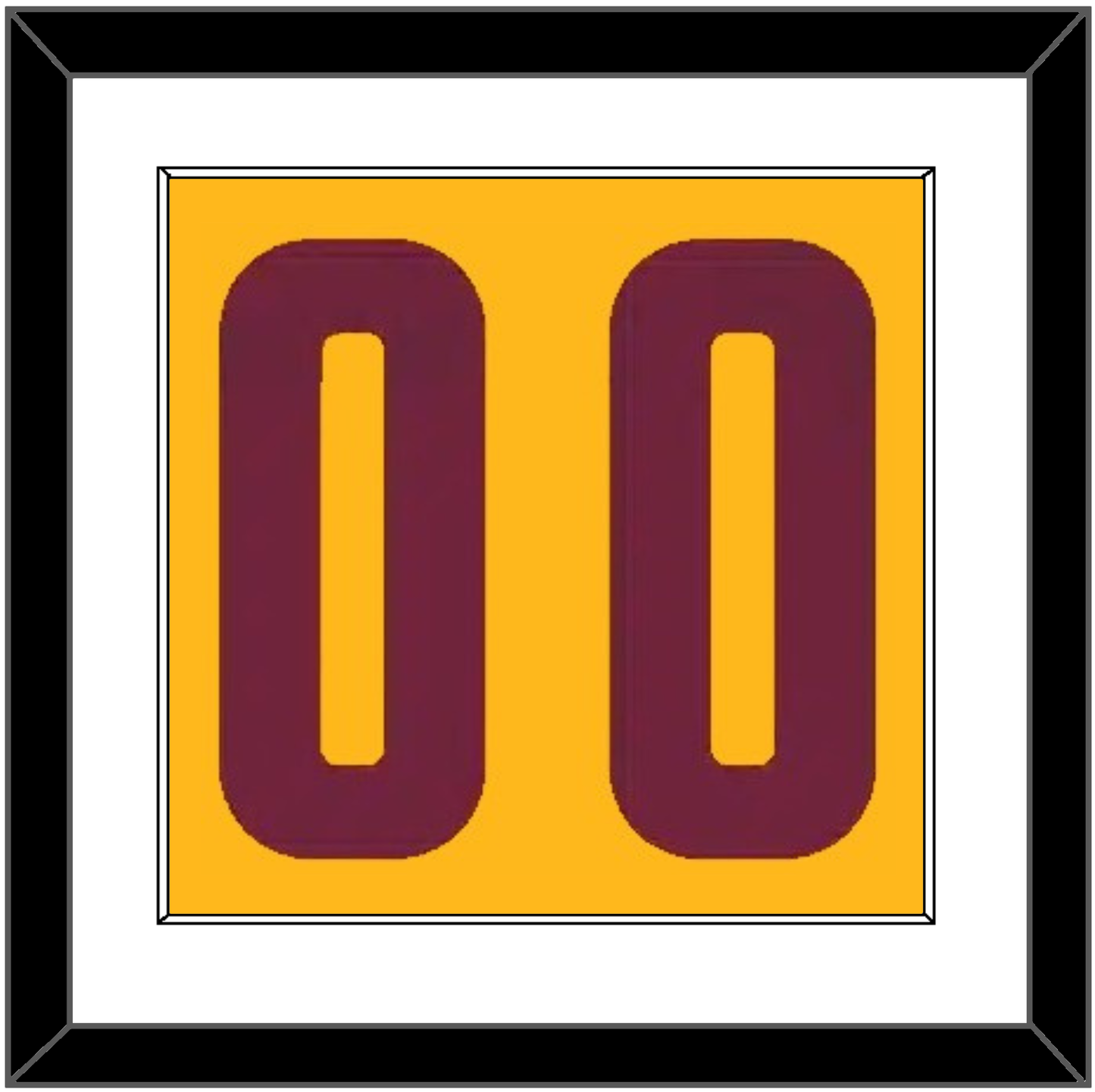 Cleveland Number - Alternate Yellow (2012-2017) - Essential Tier 1