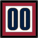 Cleveland Number - Home White (2003-2010) - Single Mat 1