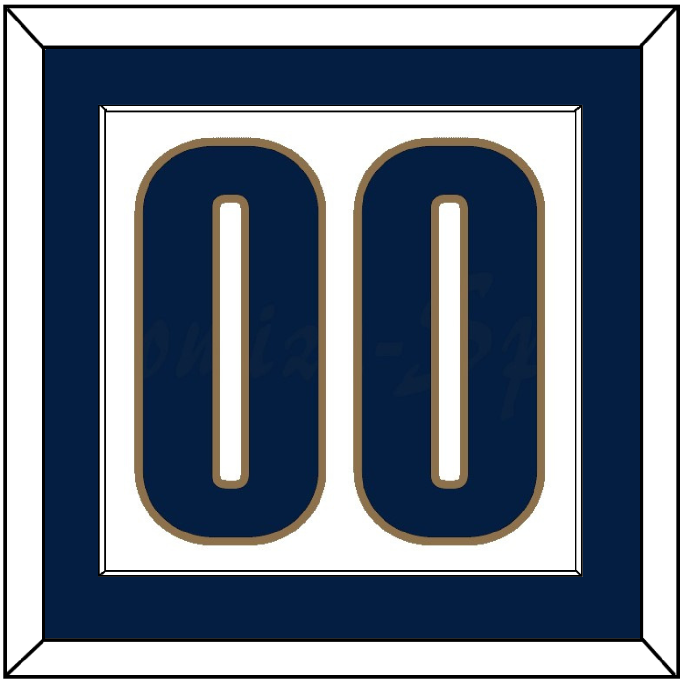 Cleveland Number - Home White (2003-2010) - Essential Tier 2