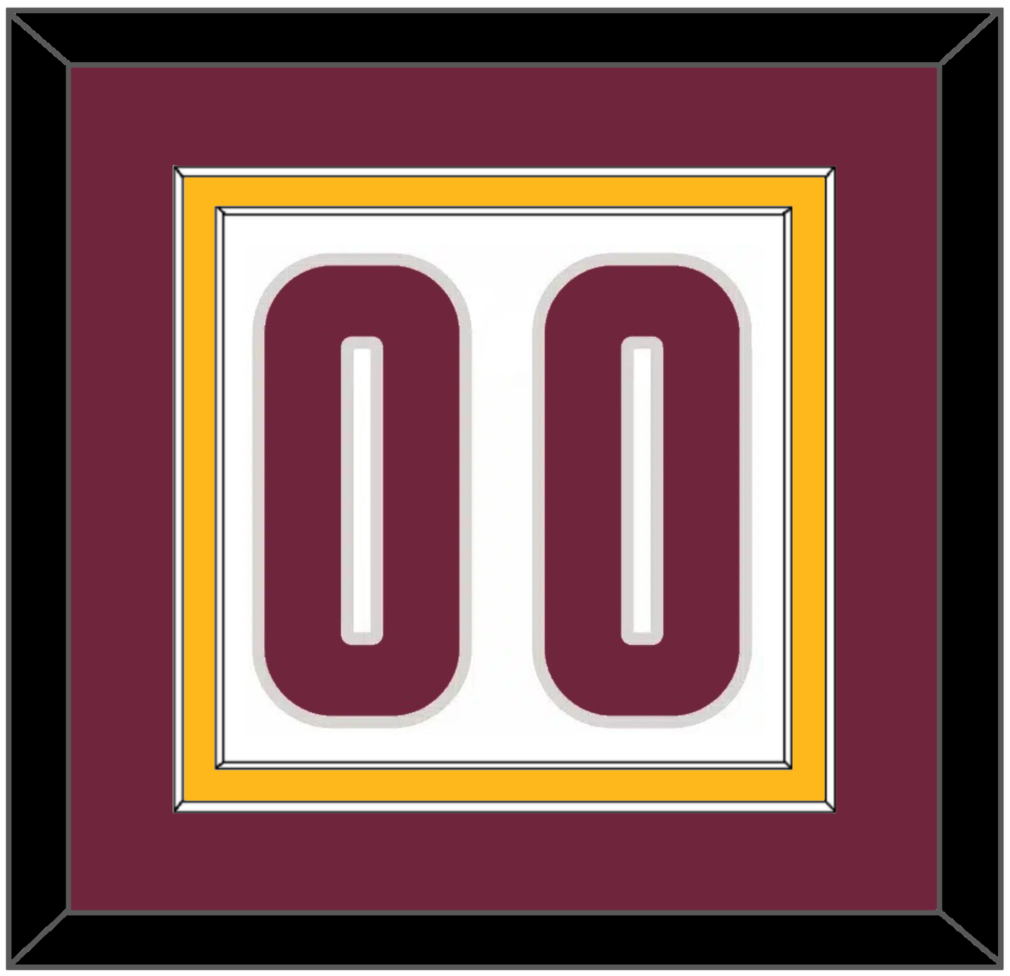 Cleveland Number - Home White (2010-2017) - Signature Tier 3
