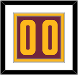 Cleveland Number - Road Red (2010-2017) - Double Mat 1