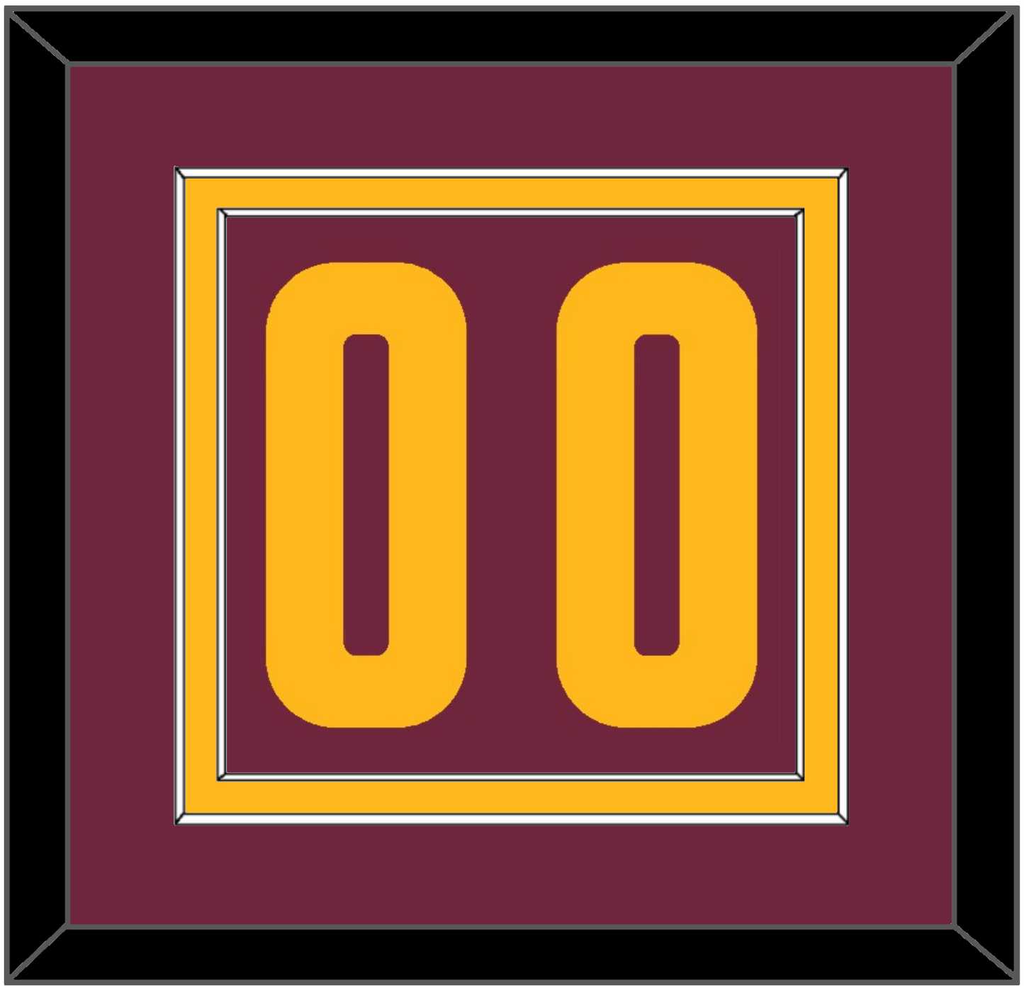 Cleveland Number - Road Red (2010-2017) - Signature Tier 2