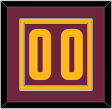 Cleveland Number - Road Red (2010-2017) - Double Mat 2