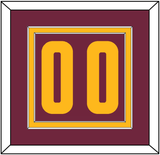 Cleveland Number - Road Red (2010-2017) - Double Mat 2