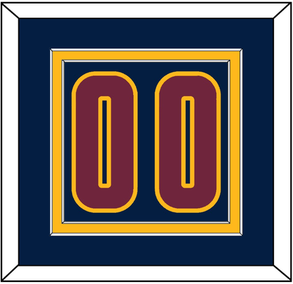 Cleveland Number - Alternate Blue (2014-2017) - Signature Tier 3