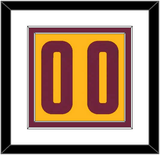 Cleveland Number - Alternate Yellow (2012-2017) - Signature Tier 1