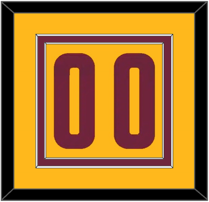 Cleveland Number - Alternate Yellow (2012-2017) - Signature Tier 2