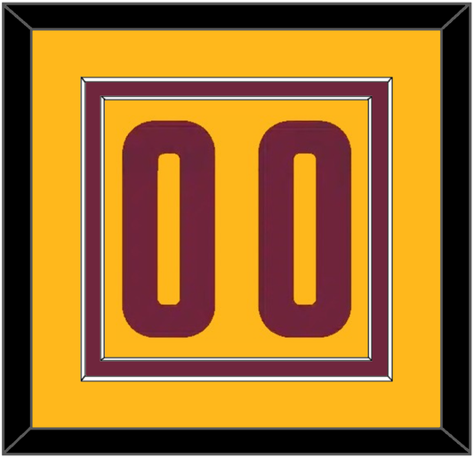Cleveland Number - Alternate Yellow (2012-2017) - Signature Tier 2