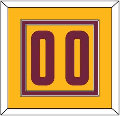Cleveland Number - Alternate Yellow (2012-2017) - Signature Tier 2