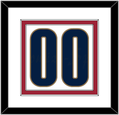 Cleveland Number - Home White (2003-2010) - Signature Tier 1