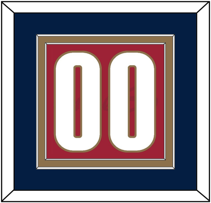 Cleveland Number - Road Red (2003-2010) - Signature Tier 3