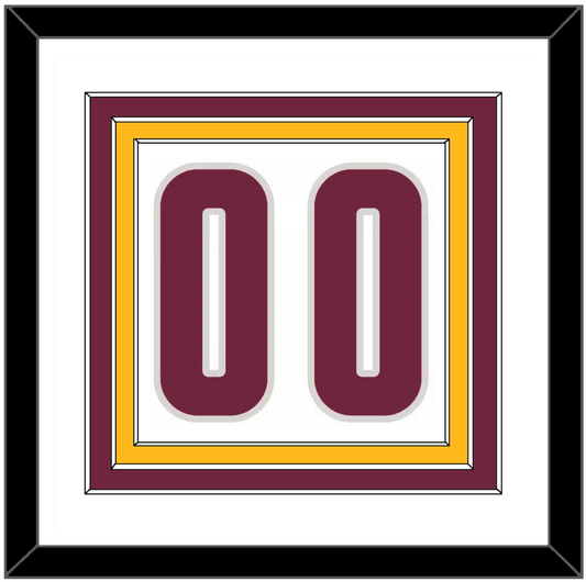Cleveland Number - Home White (2010-2017) - Premier Tier 1