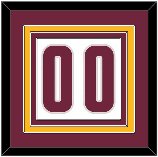 Cleveland Number - Home White (2010-2017) - Premier Tier 2