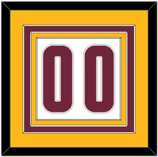 Cleveland Number - Home White (2010-2017) - Premier Tier 3