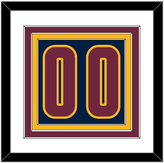 Cleveland Number - Alternate Blue (2014-2017) - Premier Tier 1