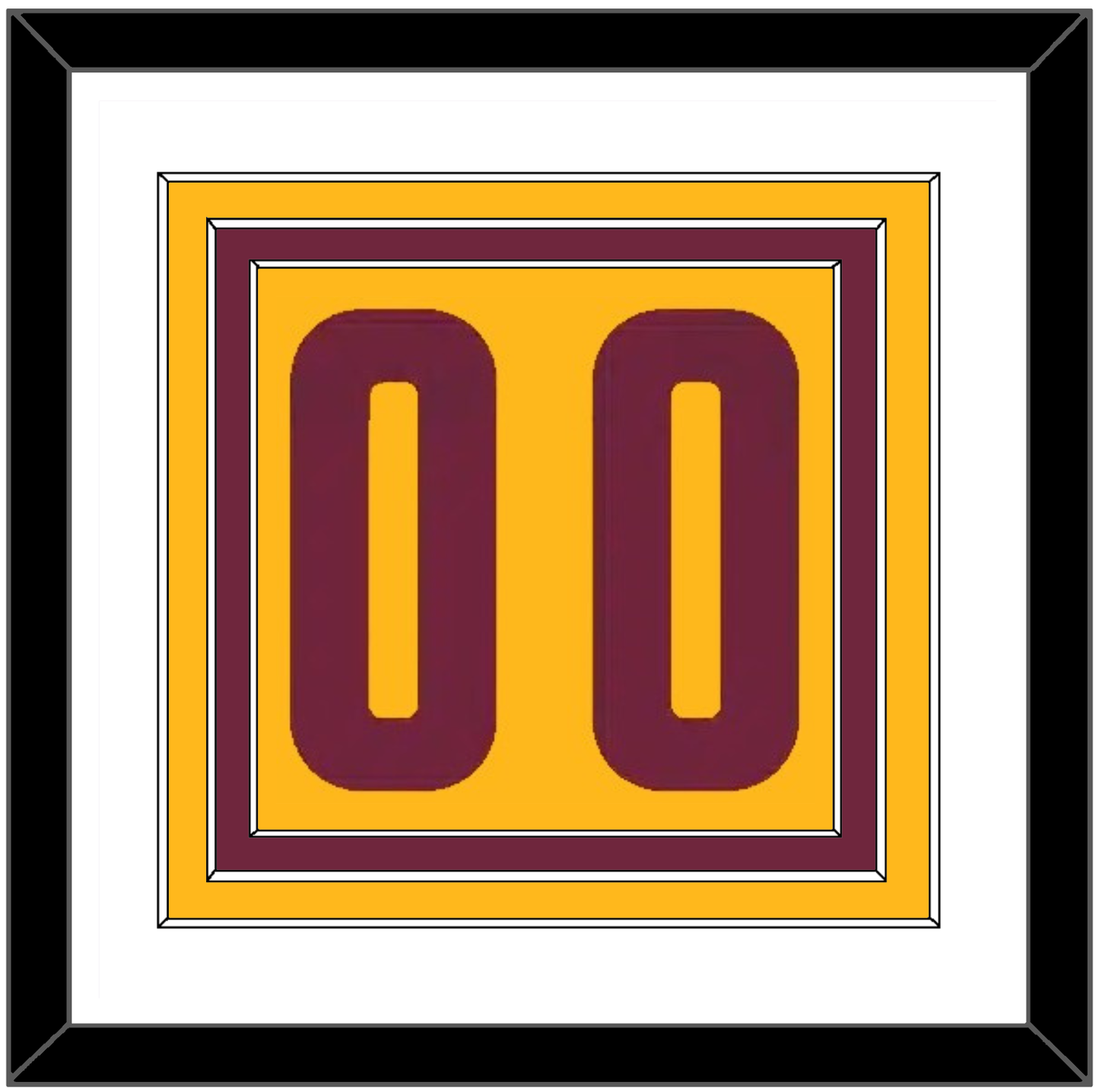 Cleveland Number - Alternate Yellow (2012-2017) - Premier Tier 1