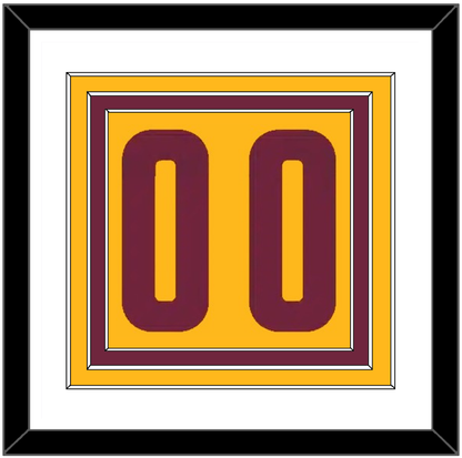 Cleveland Number - Alternate Yellow (2012-2017) - Premier Tier 1
