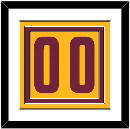 Cleveland Number - Alternate Yellow (2012-2017) - Premier Tier 1