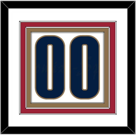 Cleveland Number - Home White (2003-2010) - Premier Tier 1