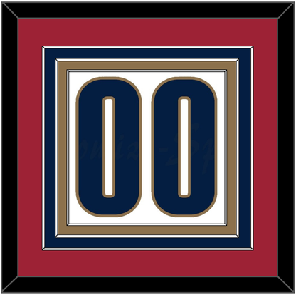 Cleveland Number - Home White (2003-2010) - Premier Tier 2