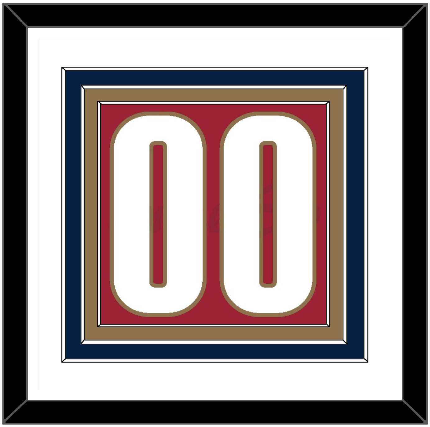 Cleveland Number - Road Red (2003-2010) - Premier Tier 1