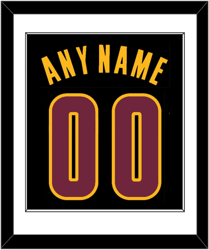 Cleveland Name & Number - Black Pride (2015-2017) - Essential Tier 1