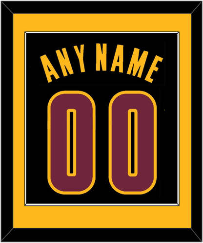 Cleveland Name & Number - Black Pride (2015-2017) - Essential Tier 2