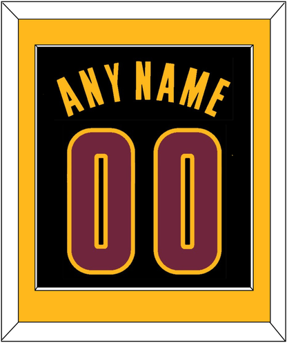 Cleveland Name & Number - Black Pride (2015-2017) - Essential Tier 2