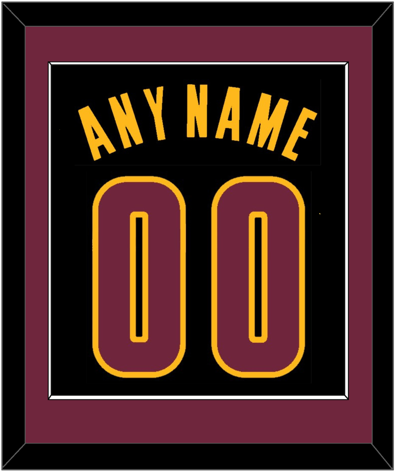 Cleveland Name & Number - Black Pride (2015-2017) - Essential Tier 3