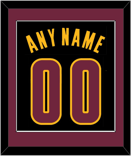 Cleveland Name & Number - Black Pride (2015-2017) - Essential Tier 3