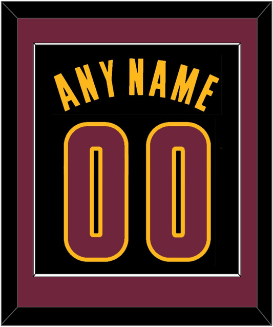 Cleveland Name & Number - Black Pride (2015-2017) - Essential Tier 3