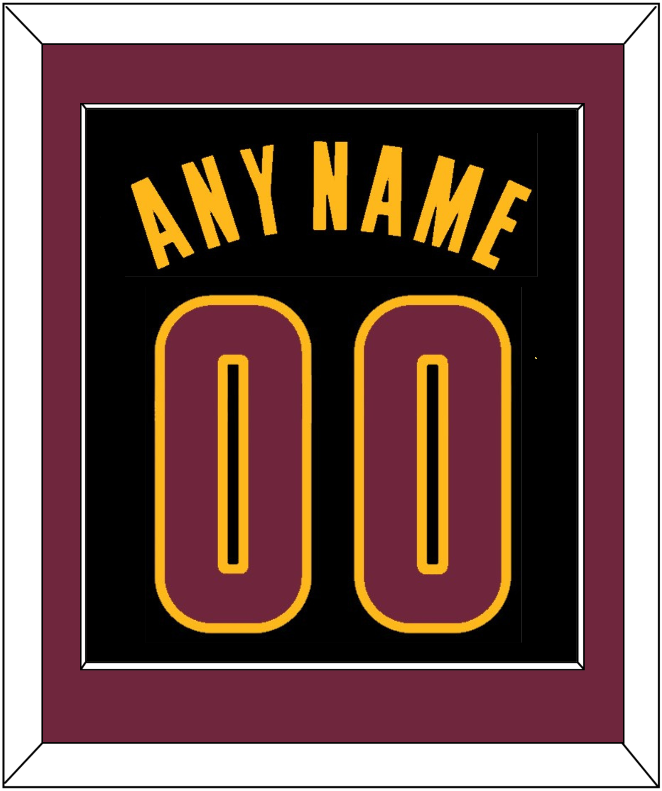Cleveland Name & Number - Black Pride (2015-2017) - Essential Tier 3