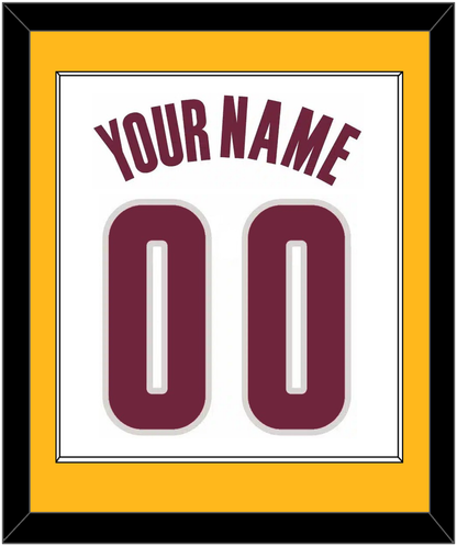 Cleveland Name & Number - Home White (2010-2017) - Essential Tier 1