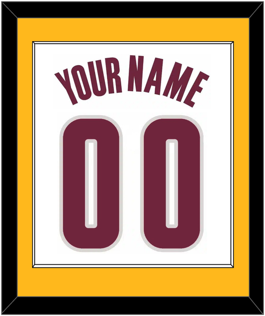 Cleveland Name & Number - Home White (2010-2017) - Essential Tier 1