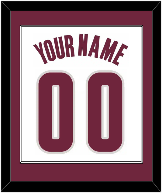 Cleveland Name & Number - Home White (2010-2017) - Essential Tier 2