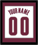 Cleveland Name & Number - Home White (2010-2017) - Single Mat 2