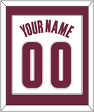 Cleveland Name & Number - Home White (2010-2017) - Single Mat 2