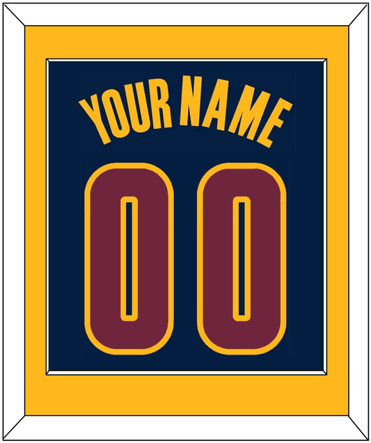 Cleveland Name & Number - Alternate Blue (2014-2017) - Essential Tier 3