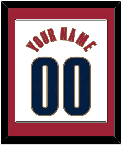 Cleveland Name & Number - Home White (2003-2010) - Essential Tier 1