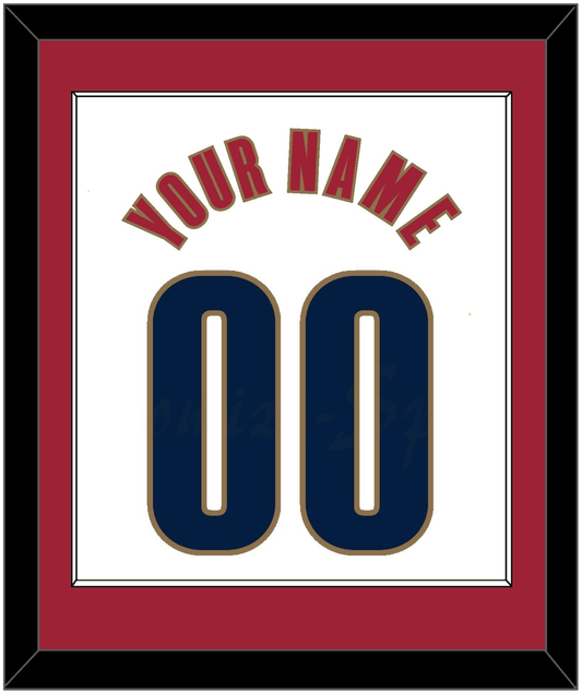 Cleveland Name & Number - Home White (2003-2010) - Essential Tier 1