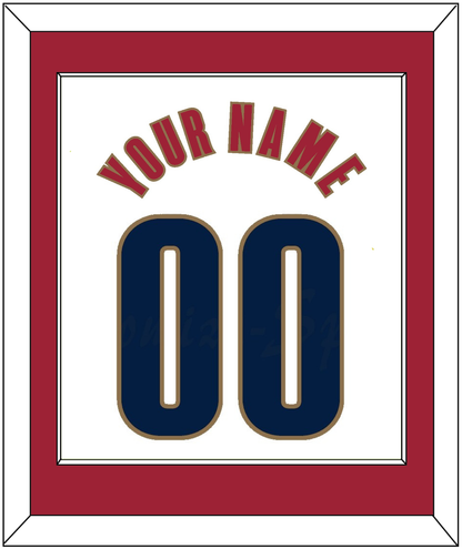 Cleveland Name & Number - Home White (2003-2010) - Essential Tier 1