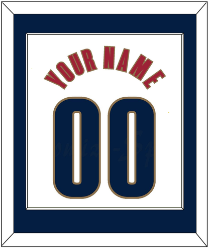Cleveland Name & Number - Home White (2003-2010) - Essential Tier 2