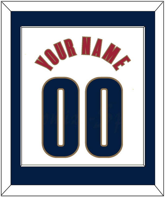 Cleveland Name & Number - Home White (2003-2010) - Essential Tier 2