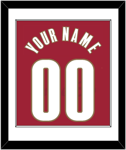 Cleveland Name & Number - Road Red (2003-2010) - Essential Tier 1