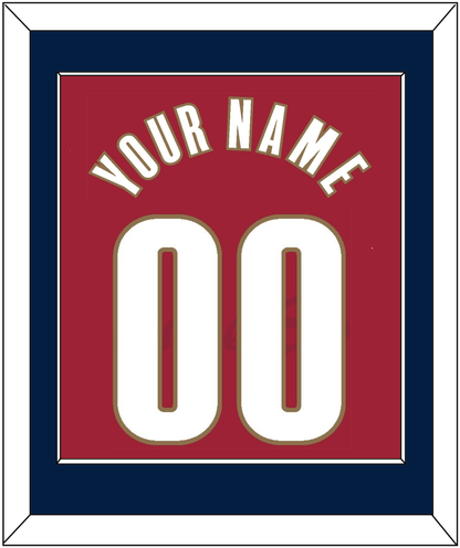 Cleveland Name & Number - Road Red (2003-2010) - Essential Tier 2