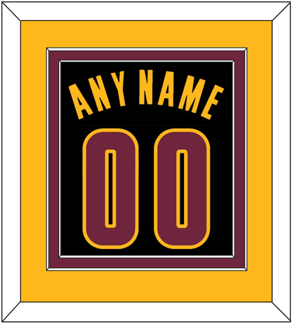 Cleveland Name & Number - Black Pride (2015-2017) - Signature Tier 3