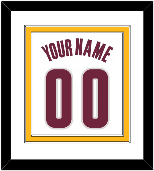 Cleveland Name & Number - Home White (2010-2017) - Signature Tier 1
